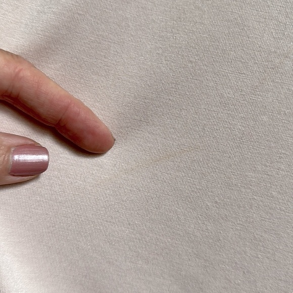 Workshop REPUBLIC CLOTHING Bare (Pale Pink) Cut & Sew Raw Cut Hem Midi Dress - Picture 9 of 10